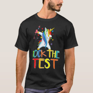 Camiseta Rock The Tes Test Day Teacher Testing Squad Unicor