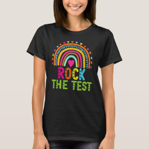 Camiseta Rock The Test Day Probar a profesores Día de prueb