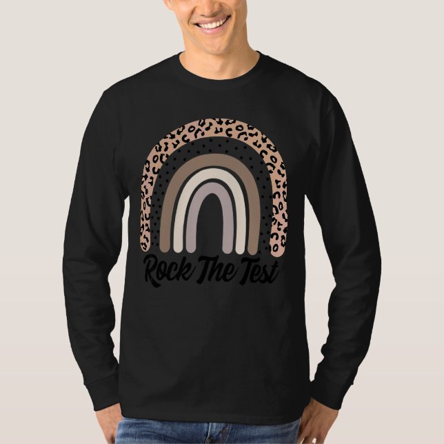 Camiseta Rock The Test Day Probar a profesores Día de prueb (Anverso)