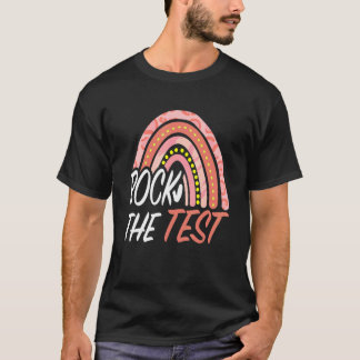 Camiseta Rock The Test Day Probar a profesores Día de prueb