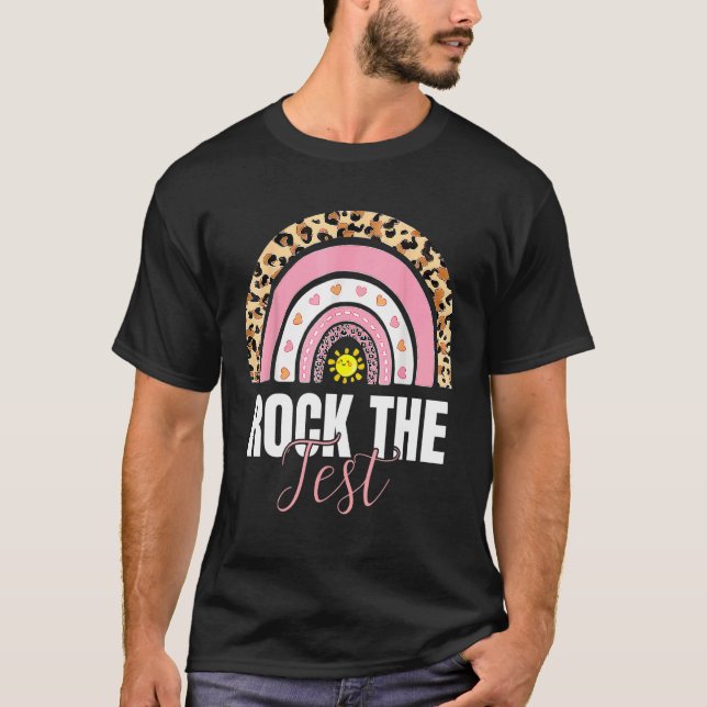 Camiseta Rock The Test Day Probar a profesores Día de prueb (Anverso)