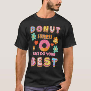 Camiseta Rock The Test Day Retro Motivational Teach