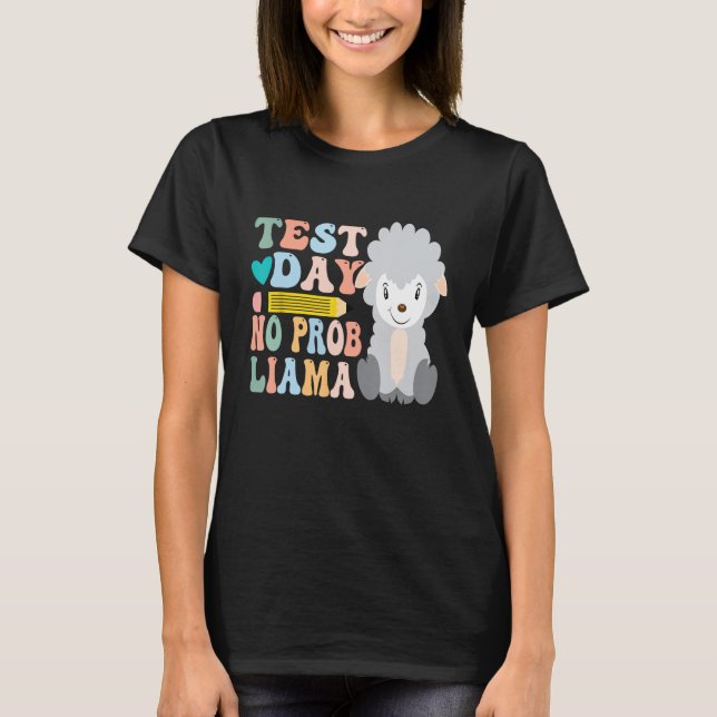 Camiseta Rock The Test Day Retro Motivational Teach (Anverso)