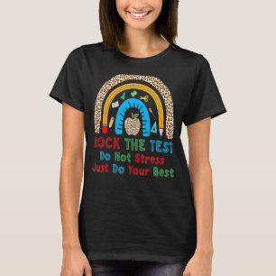 Camiseta Rock The Test No Stress Haz el Mejor Profesor 5