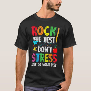 Camiseta Rock The Test No Stress Haz lo Mejor