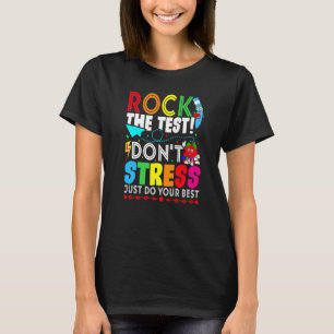 Camiseta Rock The Test No Stress Haz lo mejor que puedas
