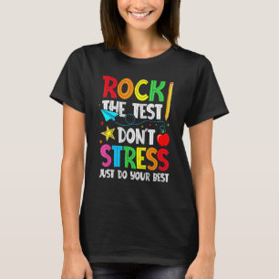 Camiseta Rock The Test No Stress Haz tu mejor gracia