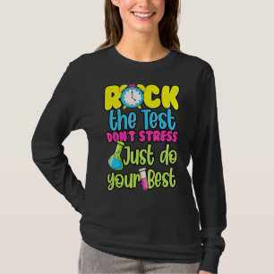 Camiseta Rock The Test No Stress Haz tu mejor prueba