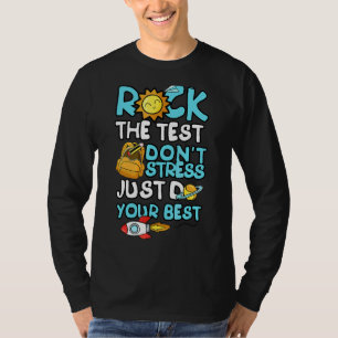 Camiseta Rock The Test No Stress Haz tu mejor prueba