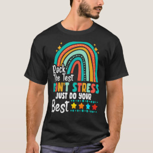 Camiseta Rock The Test No Stress Haz tu mejor testi