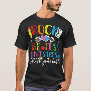 Camiseta Rock The Test No Stress Haz Tu Mejor Testimonio