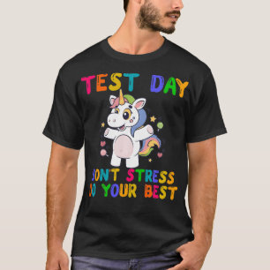 Camiseta Rock The Test Teacher Test Day Test Day Funny N