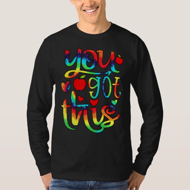 Camiseta Rock The Test Teacher Test Day Test Day Testing Da (Anverso)