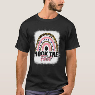 Camiseta Rock The Test Teacher Test Day Test Day Testing Da