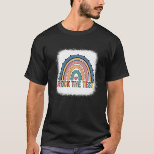Camiseta Rock The Test Teacher Test Day Test Day Testing Da