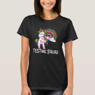 Camiseta Rock The Test Teacher Test Day Test Squad Unico