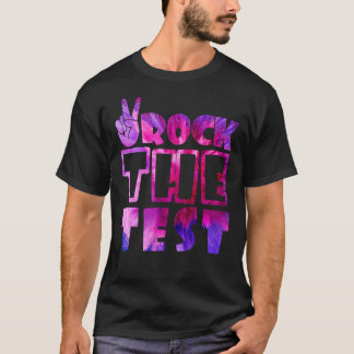 Camiseta Rock The Test Testing Day Profesores Motivational