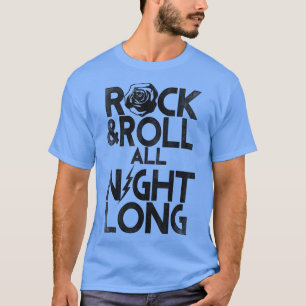 Camiseta Rock Trendy Y Rollo Toda La Noche Floral Tet