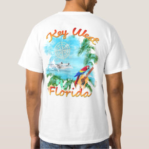 Camiseta Rock tropical del oeste clave