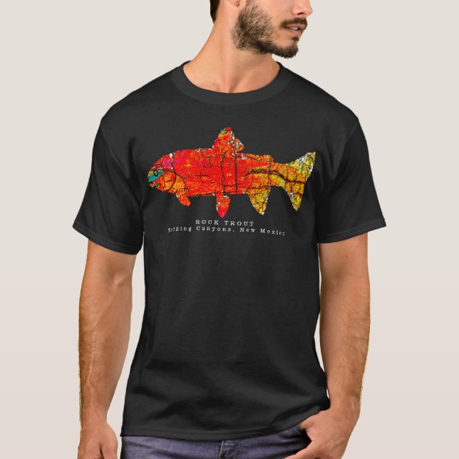 Camiseta ROCK TROUT (Anverso)