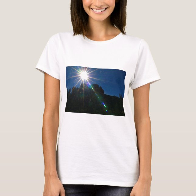 Camiseta Rock Vortex de catedral horizontal (Anverso)