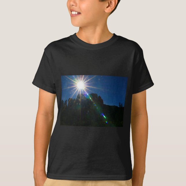 Camiseta Rock Vortex de catedral horizontal (Anverso)