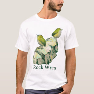Camiseta Rock Wren birds Nueva Zelanda