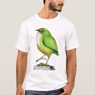 Camiseta Rock Wren piwauwau NZ BIRD