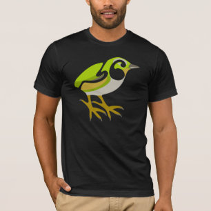 Camiseta Rock Wren, South Island, pájaro NZ