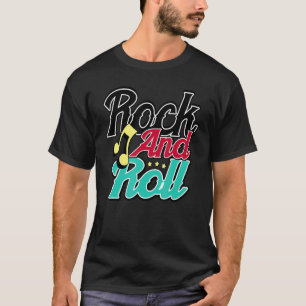 Camiseta Rock y Roll 50 Sock Hop Fiesta Retro Rockabilly
