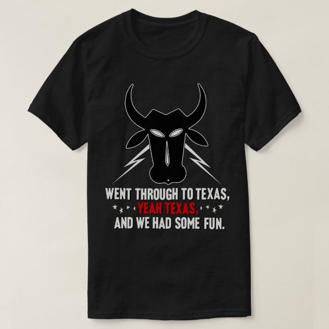 Camiseta Rock y Rollo de Texas (Diseño del anverso)