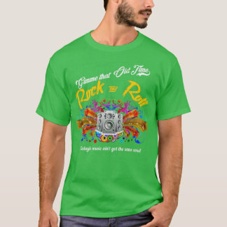 Camiseta Rock y Rollo del Viejo Tiempo