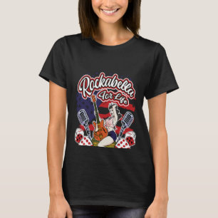 Camiseta Rockabella De Huella De Huella Para Vivir Rockabil