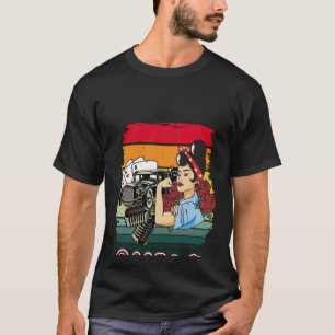 Camiseta Rockabella De Huella De Huella Para Vivir Rockabil