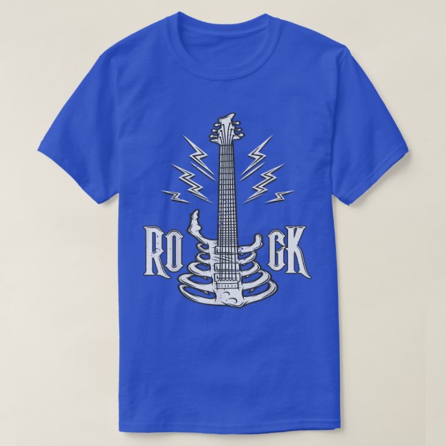 Camiseta Rockabilly 1950 Sock Hop Skeleton Rock N Roll (Diseño del anverso)