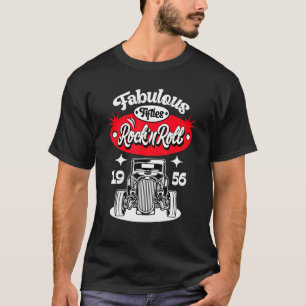 Camiseta Rockabilly 50 Sock Hop Costume Rock y Roll Grea
