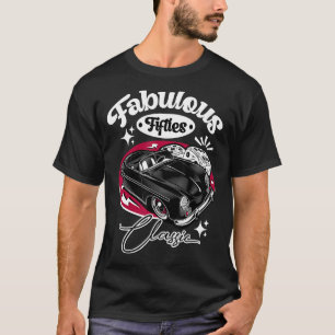 Camiseta Rockabilly 50 Sock Hop Rock y Roll Costume Grea