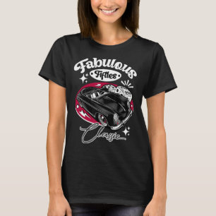 Camiseta Rockabilly 50 Sock Hop Rock y Roll Costume Grea