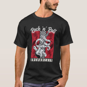 Camiseta Rockabilly Clothing Rock N Roll Swing Greaser 50