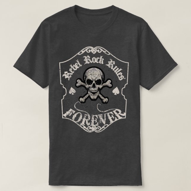 CAMISETA ROCKABILLY REBEL (Diseño del anverso)