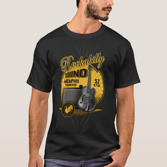 Camiseta Rockabilly Sound boy gift (Anverso)