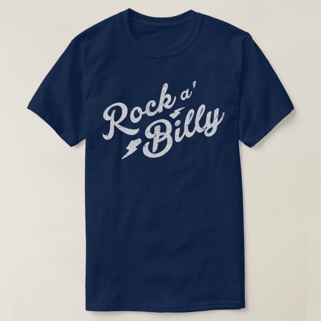 Camiseta Rockabilly Vintage (Diseño del anverso)