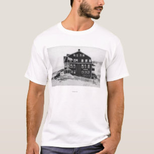 Camiseta Rockaway, fotografía del hotel de Lytle del lago