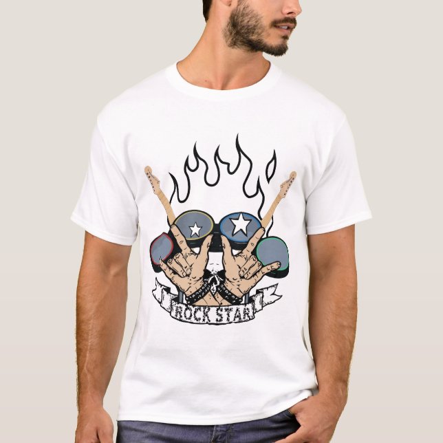 Camiseta Rockband (Anverso)