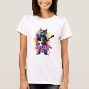 Camiseta Rockear es mi vida sana