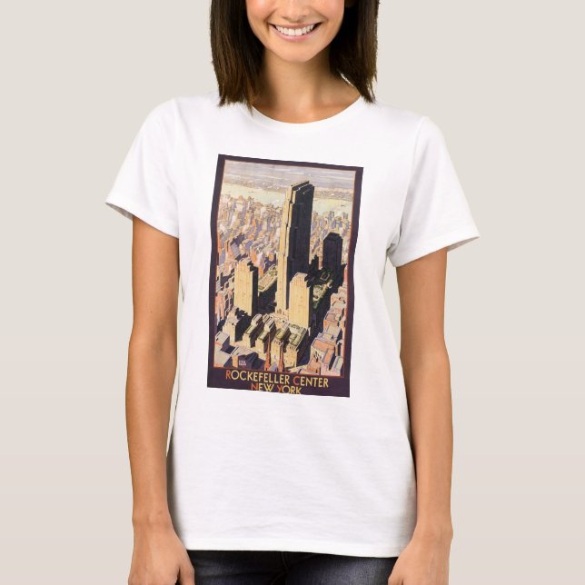 Camiseta Rockefeller Center New York (Anverso)