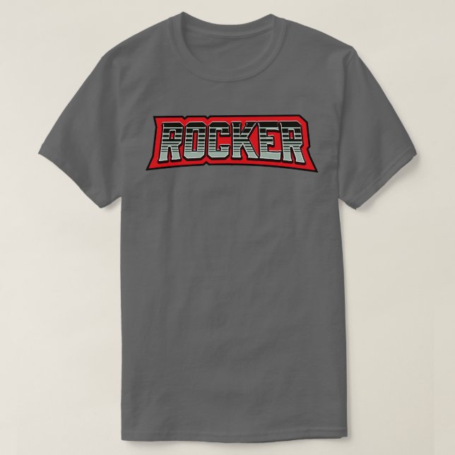 Camiseta Rocker (Diseño del anverso)