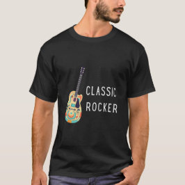 Camiseta Rocker clásico - Guitarra
