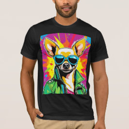 CAMISETA ROCKER DE PUNK CHIHUAHUA 9
