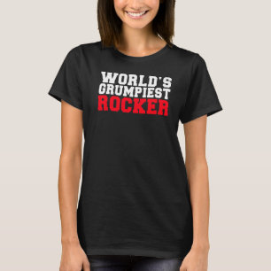 Camiseta Rocker gruñón y Roll Worlds